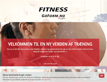 Tablet Screenshot of goform.nu