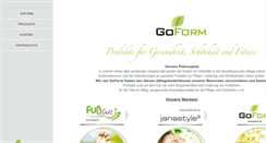 Desktop Screenshot of goform.de